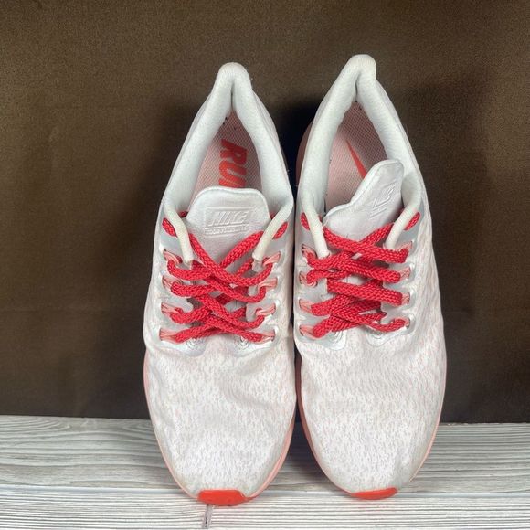 Nike Air Zoom Pegasus 35 White Pink Running Shoe Athletic Sneaker Womens 8 - Picture 5 of 9